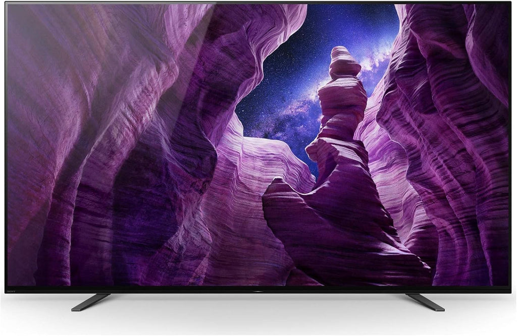 Sony A8H 55-inch TV: BRAVIA OLED 4K Ultra HD Smart TV with HDR and Alexa Compatibility - 2020 Model