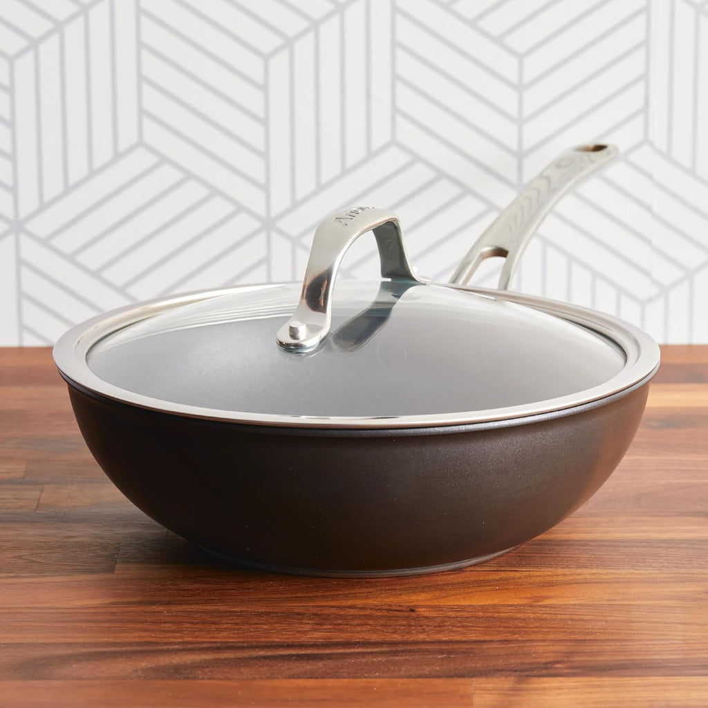 Anolon X - SearTech Non-Stick Frying Pan, Induction Compatible (24 cm)
