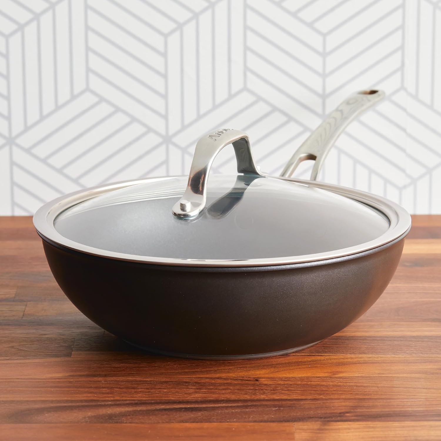 Anolon X - SearTech Non-Stick Frying Pan, Induction Compatible (24 cm)