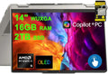 Lenovo Yoga 7 2-in-1 Laptop 14' WUXGA OLED Touch (100% DCI-P3, 600nits HDR) AMD 6-core Ryzen AI 5 340 (Up to 50 Tops) 16GB RAM 2TB SSD for Creator Business Professional Win11 ICP Hub w/Copilot AI