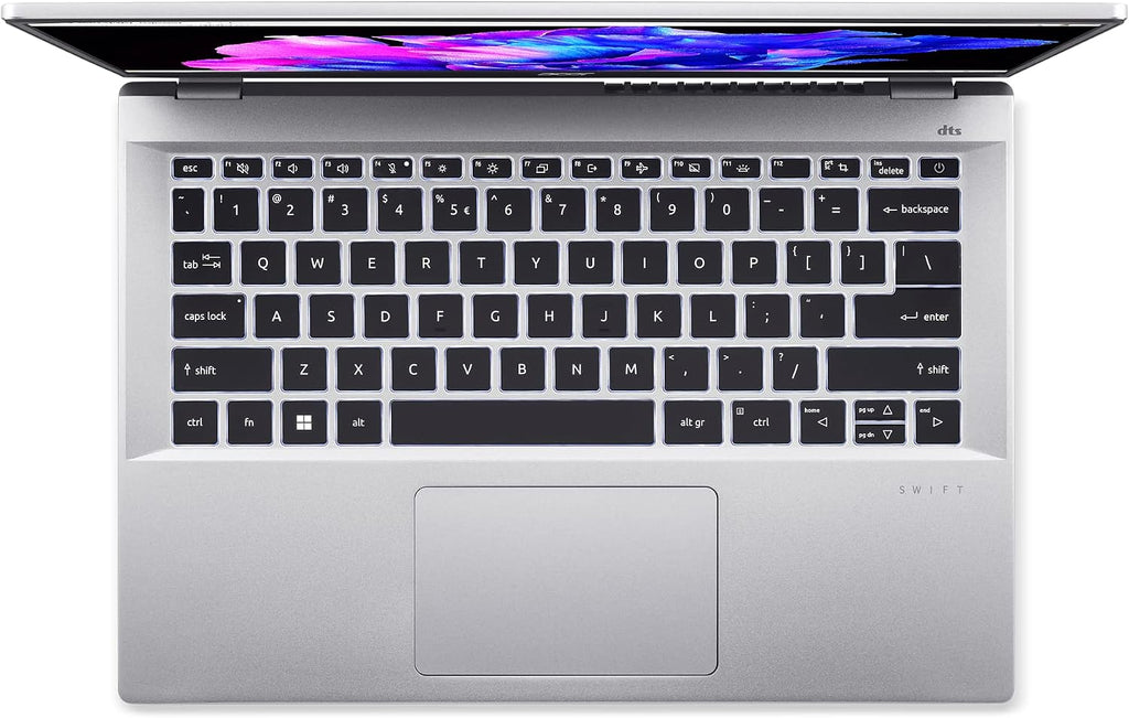 Acer Swift Go Intel Evo Thin & Light Premium Laptop 14' 1920x1200 100% sRGB Touch Screen Display Intel Core i7-1355U Intel Iris Xe 16GB LPDDR5 512GB Gen 4 SSD SFG14-71T-72QV