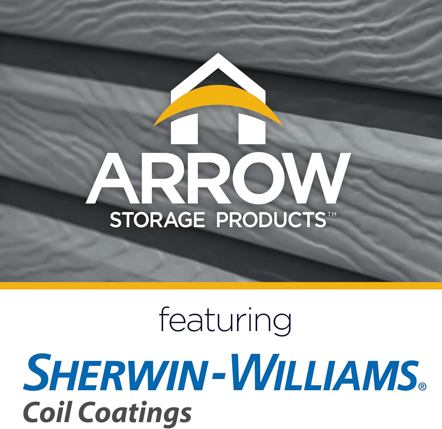 Arrow Select 10' x 12' Outdoor Lockable Steel Storage Shed Building, Charcoal