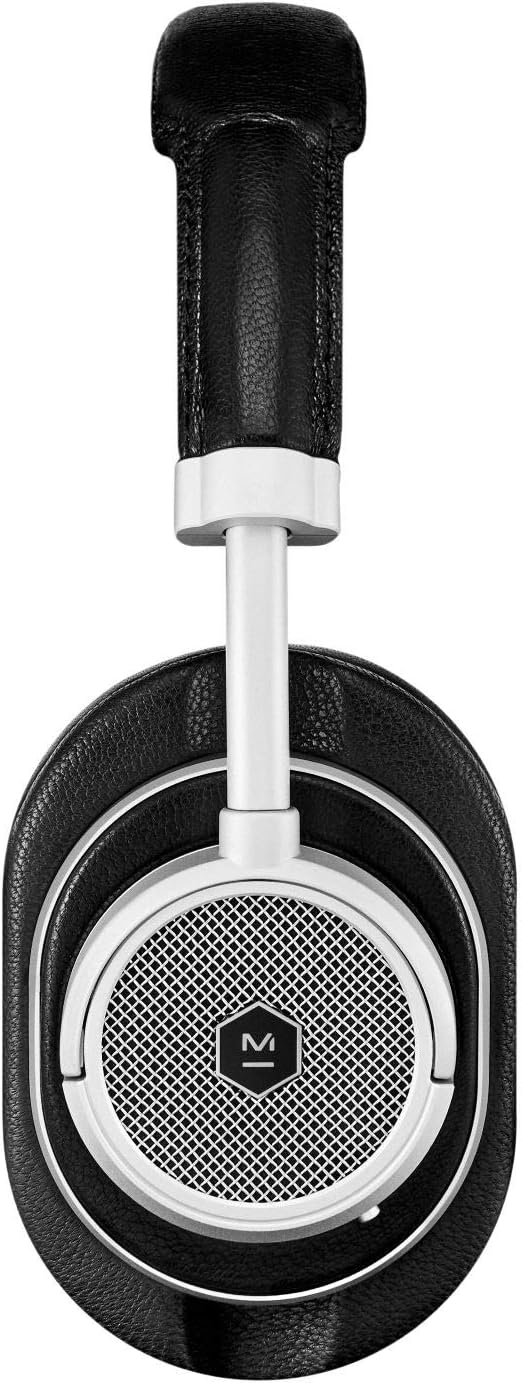 Master & Dynamic MW50+ Wireless Bluetooth Headphones - Premium Over-The-Ear Headphones - Noise Isolating - Studio & Recording Quality Headphones