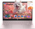 HP Laptop 2026 Edition with Copilot AI, 32GB RAM, 1TB SSD + 128GB UFS, Intel Processor, Long Battery Life, Lightweight, 1 Year Office 365, Windows 11 Home S for Students & Office, Type-C HUB, Pink