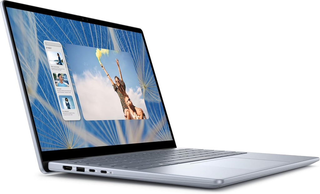 Dell 2025 Inspiron 14 2-in-1 14' WUXGA IPS Touch Laptop 6-Core AMD Ryzen 5 8640HS Radeon Graphics 16GB DDR5 512GB NVMe SSD USB-C w/DP WiFi AX BT Webcam HDMI1.4 Backlit KB Fingerprint Windows 11 Home