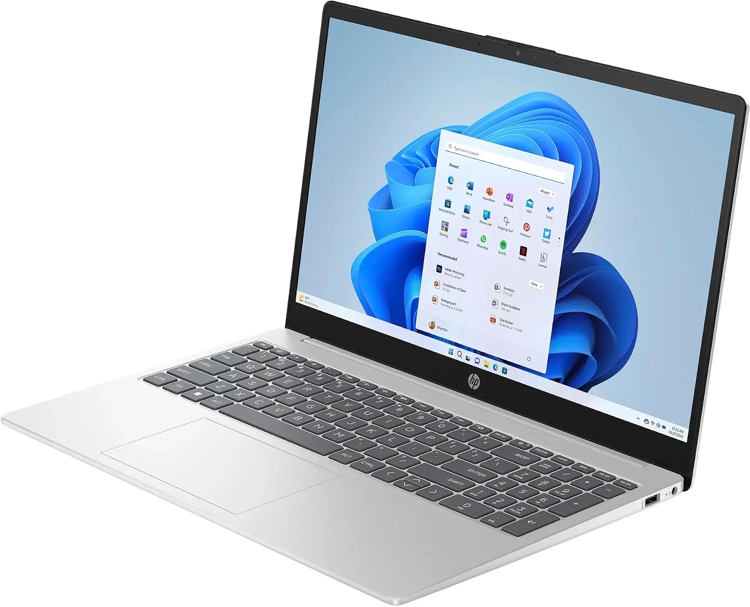 HP 15-fd000 15.6' WXGA HD (1366x768) Touchscreen Laptop 2025 New | Intel i3-1315U 6-Core | Intel UHD Graphics | Wi-Fi 6 | 32GB DDR4 1TB SSD | Win10 Pro