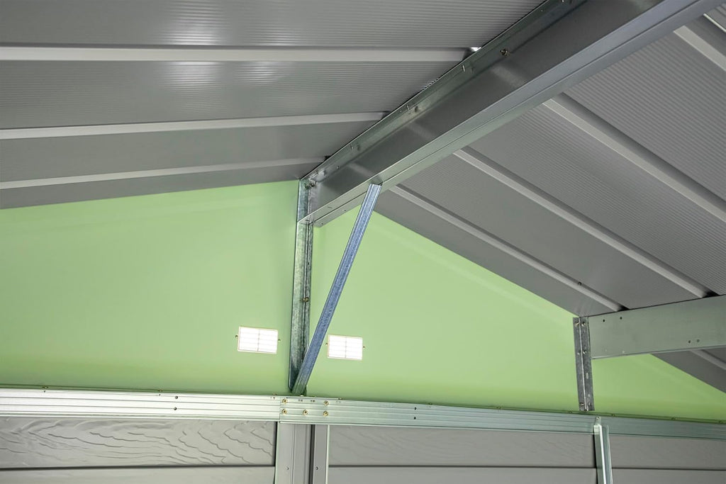 Arrow Sheds 10' x 12' Outdoor Steel Storage Shed, Green