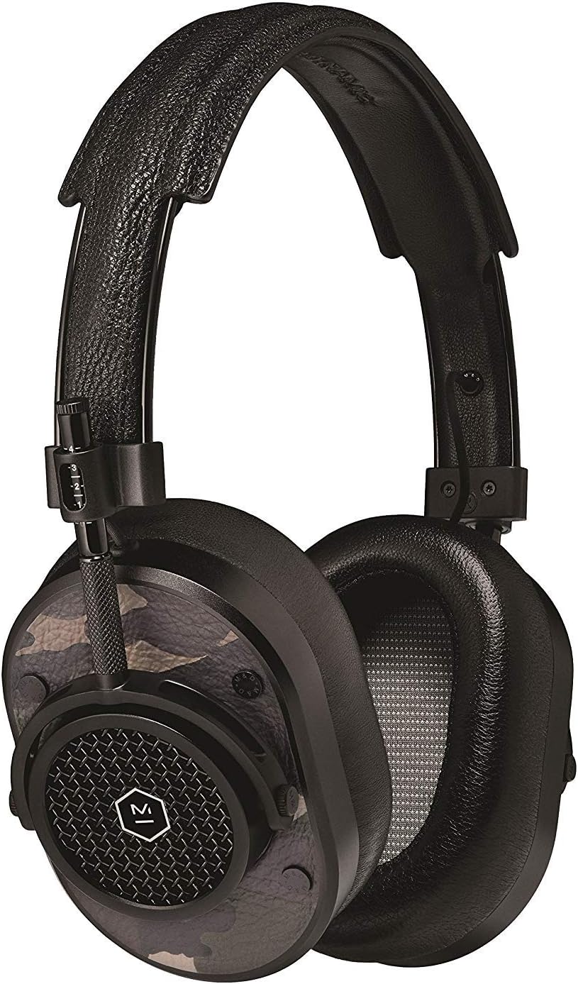 MASTER & DYNAMIC MH40 Over-Ear Headphones with Wire - Noise Isolating with Mic Recording Studio Headphones with Superior Sound