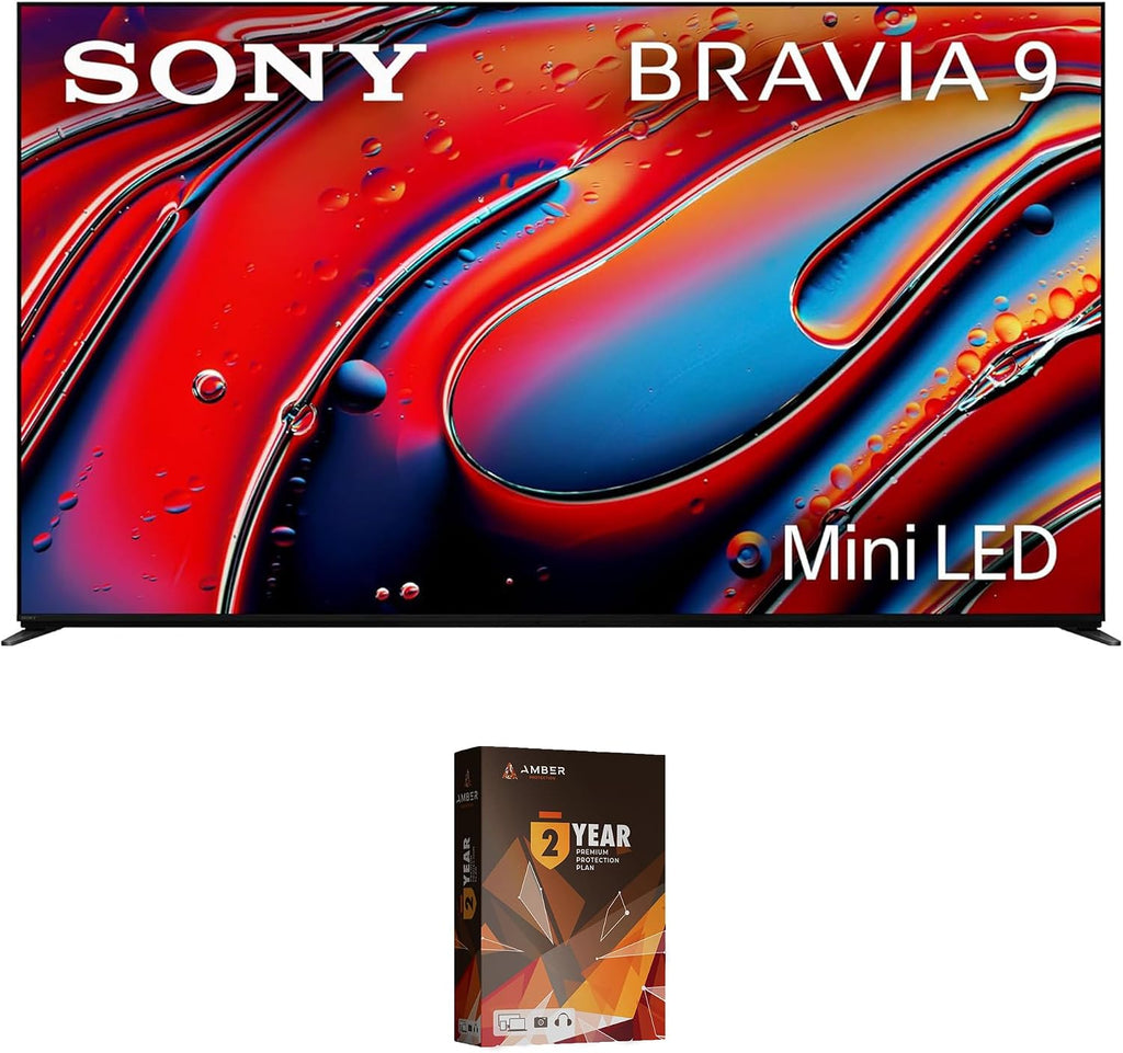 Sony K85XR90 85 Inch XR90 Series Bravia Mini LED HDR QLED 4K Google TV with 2 Year Amber Protection Plan (2024)