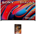 Sony K85XR90 85 Inch XR90 Series Bravia Mini LED HDR QLED 4K Google TV with 2 Year Amber Protection Plan (2024)