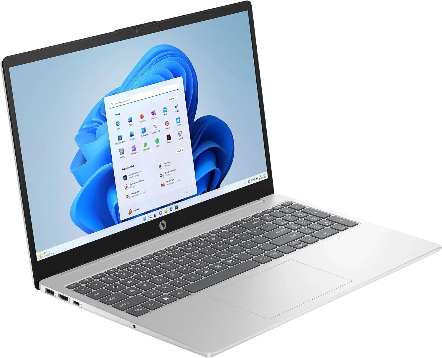 HP 15-fd000 15.6' WXGA HD (1366x768) Touchscreen Laptop 2025 New | Intel i3-1315U 6-Core | Intel UHD Graphics | Wi-Fi 6 | 8GB DDR4 512GB SSD | Win10 Home