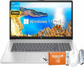HP 17 Laptop Computer 2025 for Business Students, 17.3' FHD Display, Intel 8-Core Processor, 16 GB RAM, 512 GB SSD, Windows 11 Pro, Copilot AI, Up to 9.5 Hours Battery, Wi-Fi 6, BT 5.4, w/Accessories