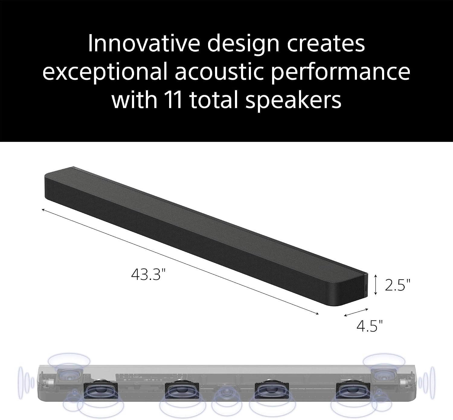 Sony 65 Inch Mini LED QLED 4K Ultra HD TV BRAVIA 9 Smart Google TV with Dolby Vision HDR and Exclusive Features for PlayStation 5 (K-65XR90), 2024 Model BRAVIA Theater Bar 8 Sound Bar