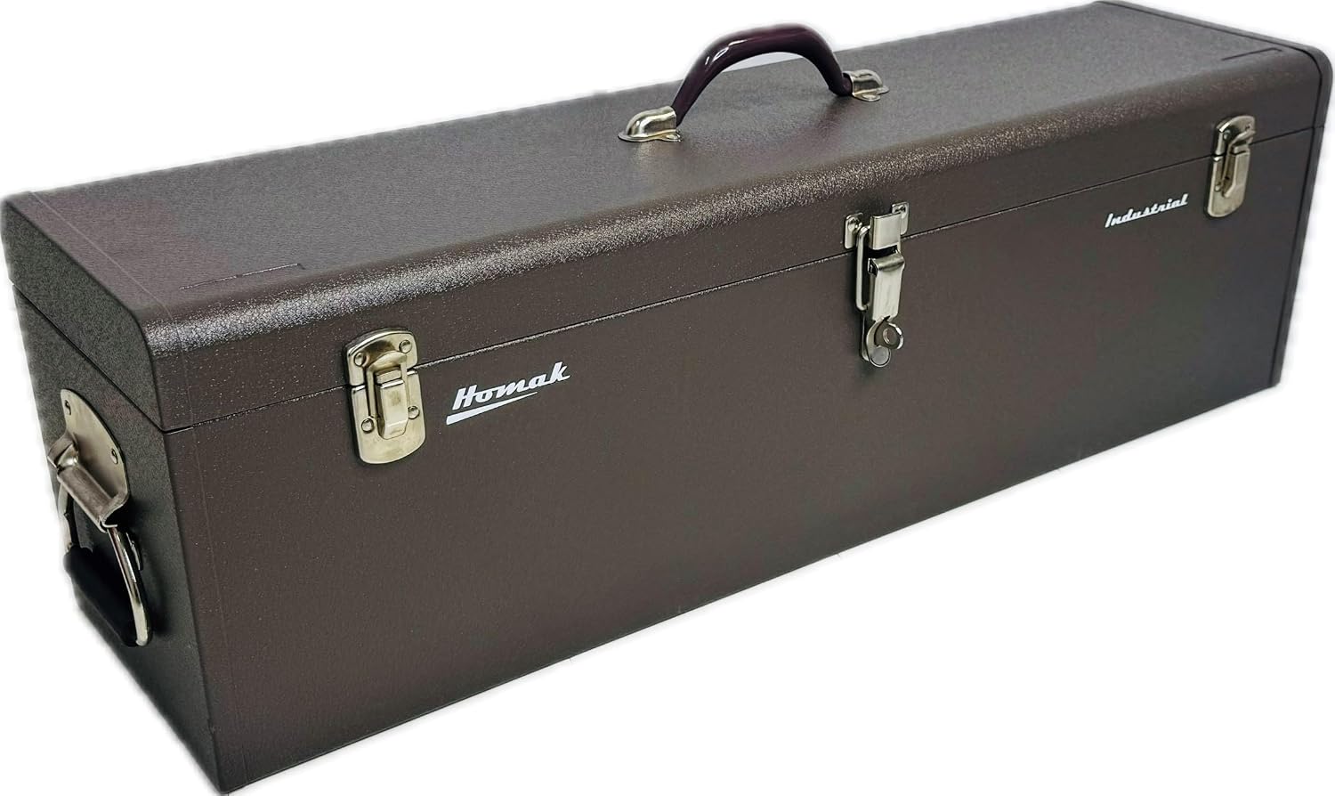 Homak 32-Inch Industrial Steel Toolbox, Brown Wrinkle Powder Coat, BW00200320