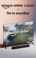 Amazon Ember 50' 4-Series with Fire TV (newest model) with Fire TV Soundbar