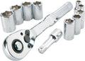 CRAFTSMAN Mechanics Tool Set, Metric, 1/4 Inch Drive, 11 Piece (CMMT34871) (Pack of 6)