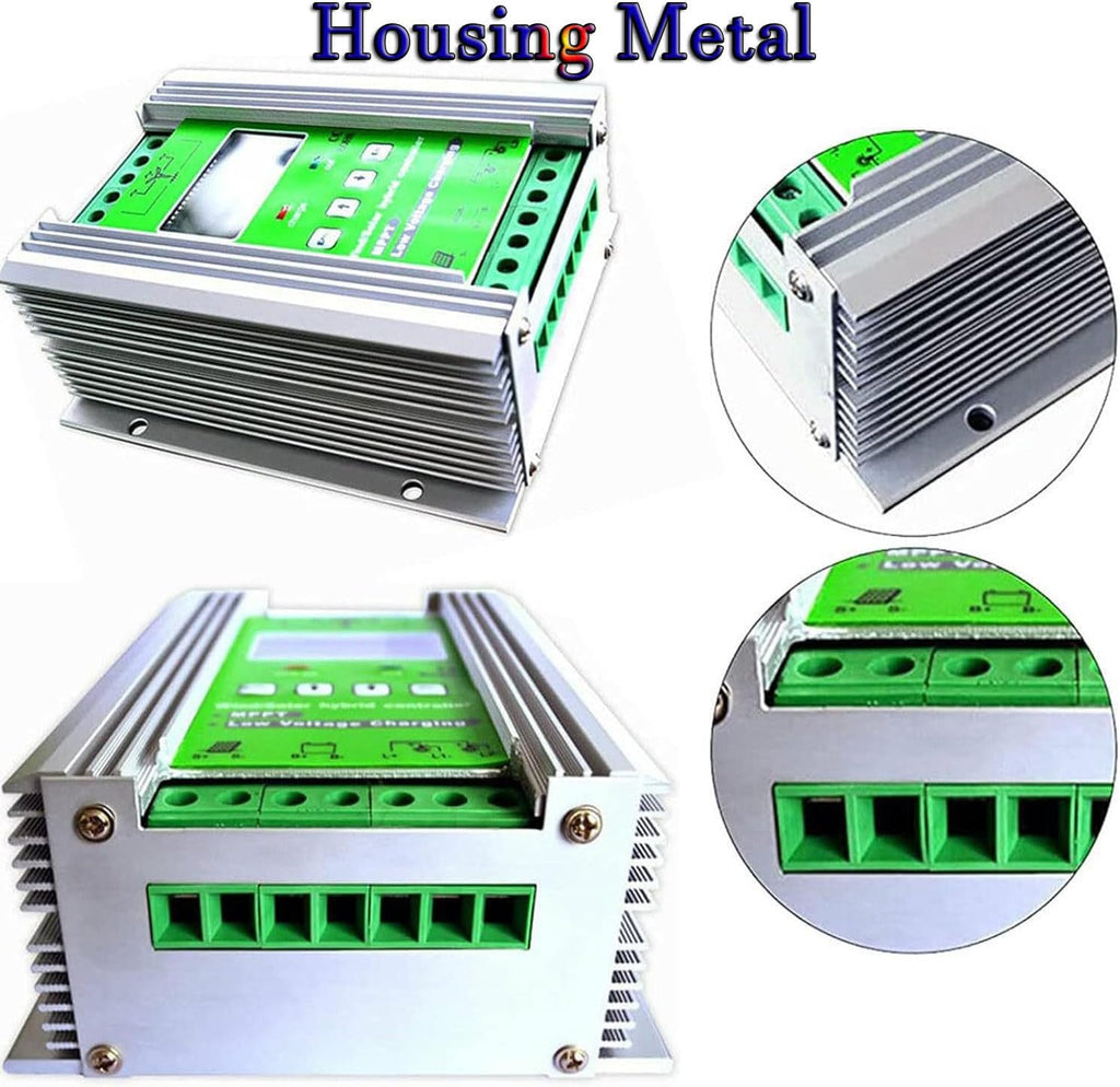 Wind Turbine Solar Hybrid Charge Controller,Solar Charge Controller,Wind Turbine Generator,3000w/5000w/6000w/8000w Solar Panel Auto Regulator 24V-5000W
