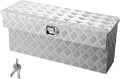 VEVOR Truck Bed Tool Box, Heavy Duty Aluminum Tool Box with Tread Patterns, Storage Toolbox Chest Organizer with Lock and Key, Ideal for Pickup, Truck Bed, RV, Trailer, 34 x 12 x 15.4 in, Silver