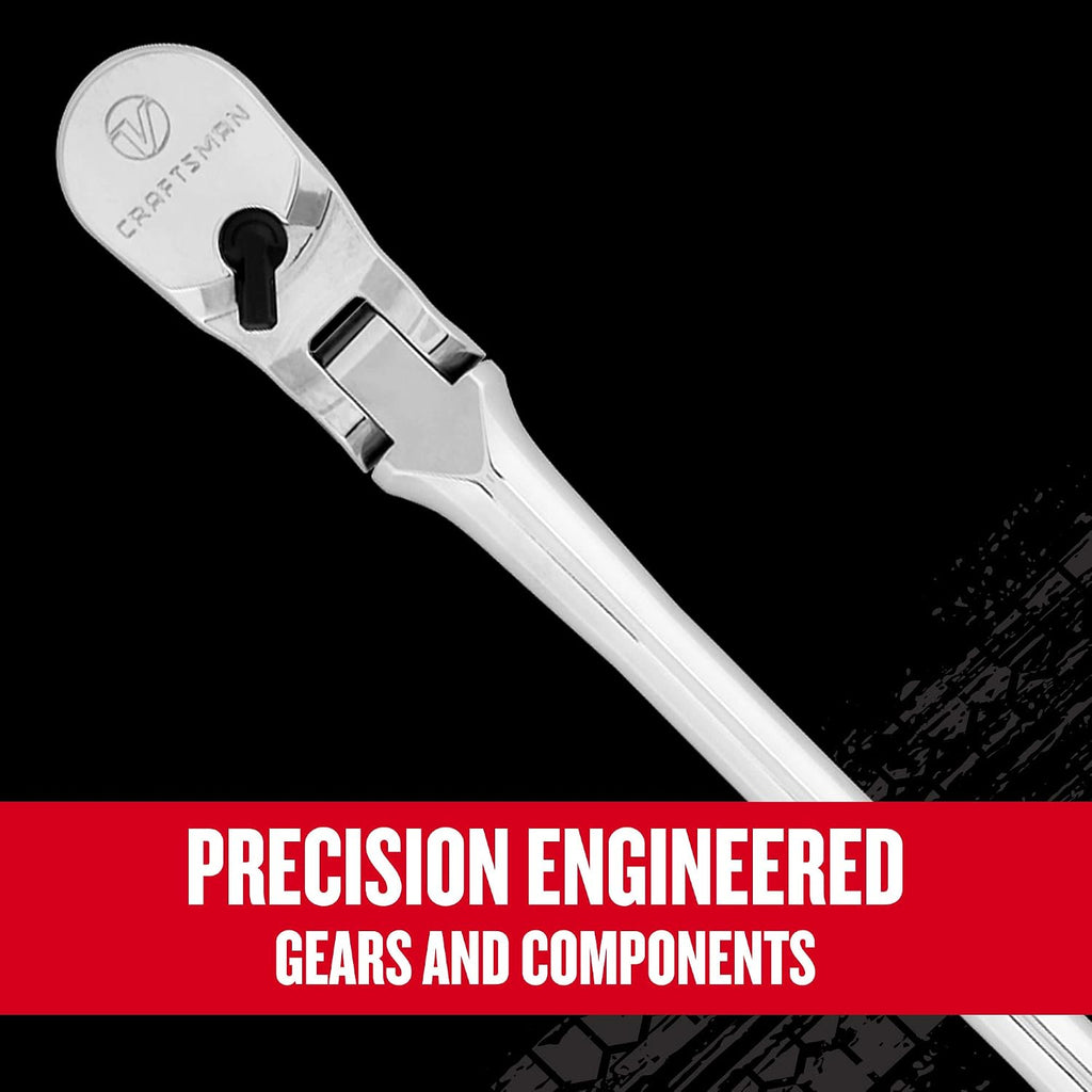 CRAFTSMAN V-SERIES Ratchet Set, Flexible Head, 3 Piece (CMMT86505V)