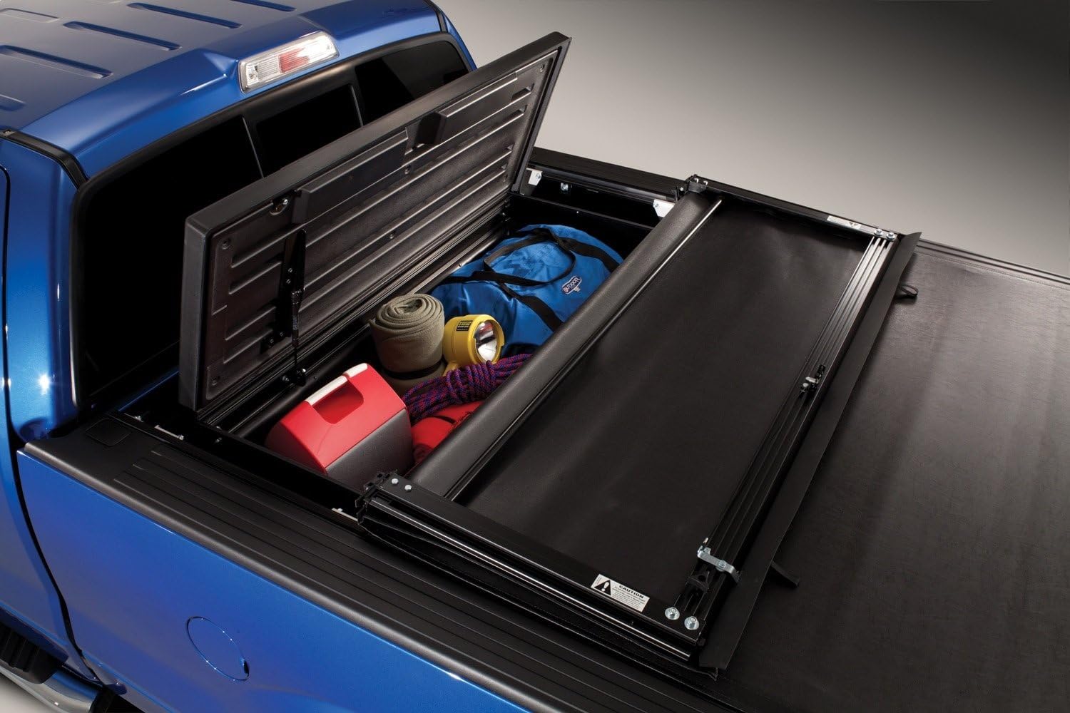 RealTruck TruXedo TL - TonneauMate | 1117416 | TonneauMate Toolbox - Fits Most Full Size Trucks, Except Flareside, Stepside or Composite Beds