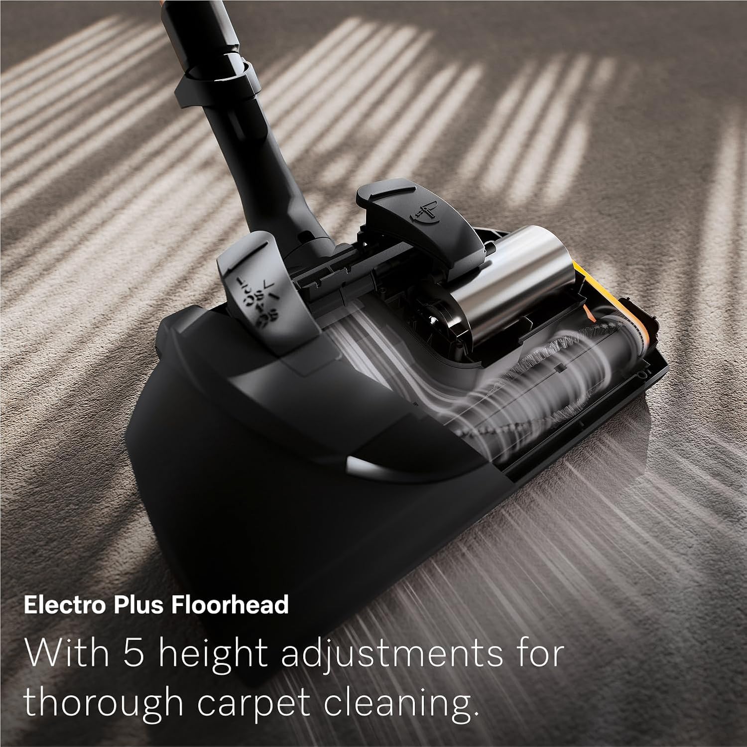 NEW Miele Guard L1 Bagged Canister Vacuum Cleaner with AirClean Filter, Electro Plus Floorhead, AllTeQ Universal Floorhead, LED Display Panel, in Nordic Blue/Space Grey