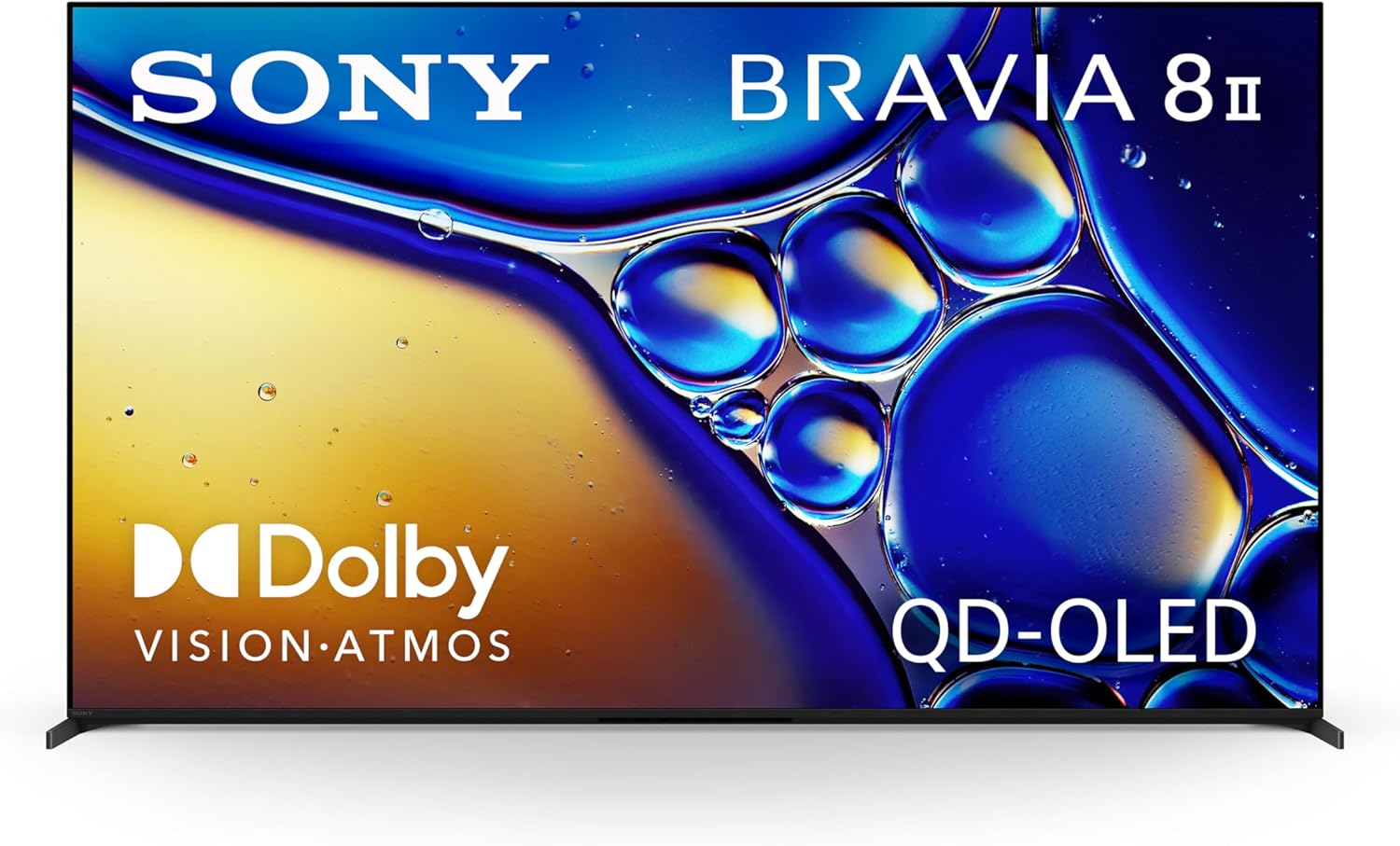 SONY K65XR80M2 65 Inch Bravia 8 QD-OLED 4K HDR Google TV with a Kanto PMX800 Full Motion Dual Stud Mount (2025)