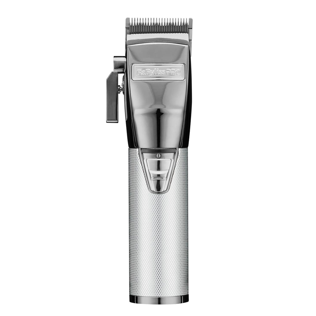 BaBylissPRO FX+ Professional Barber Cord/Cordless Hair Clippers for Men, All Metal, Lithium Battery with 3-Hour Runtime