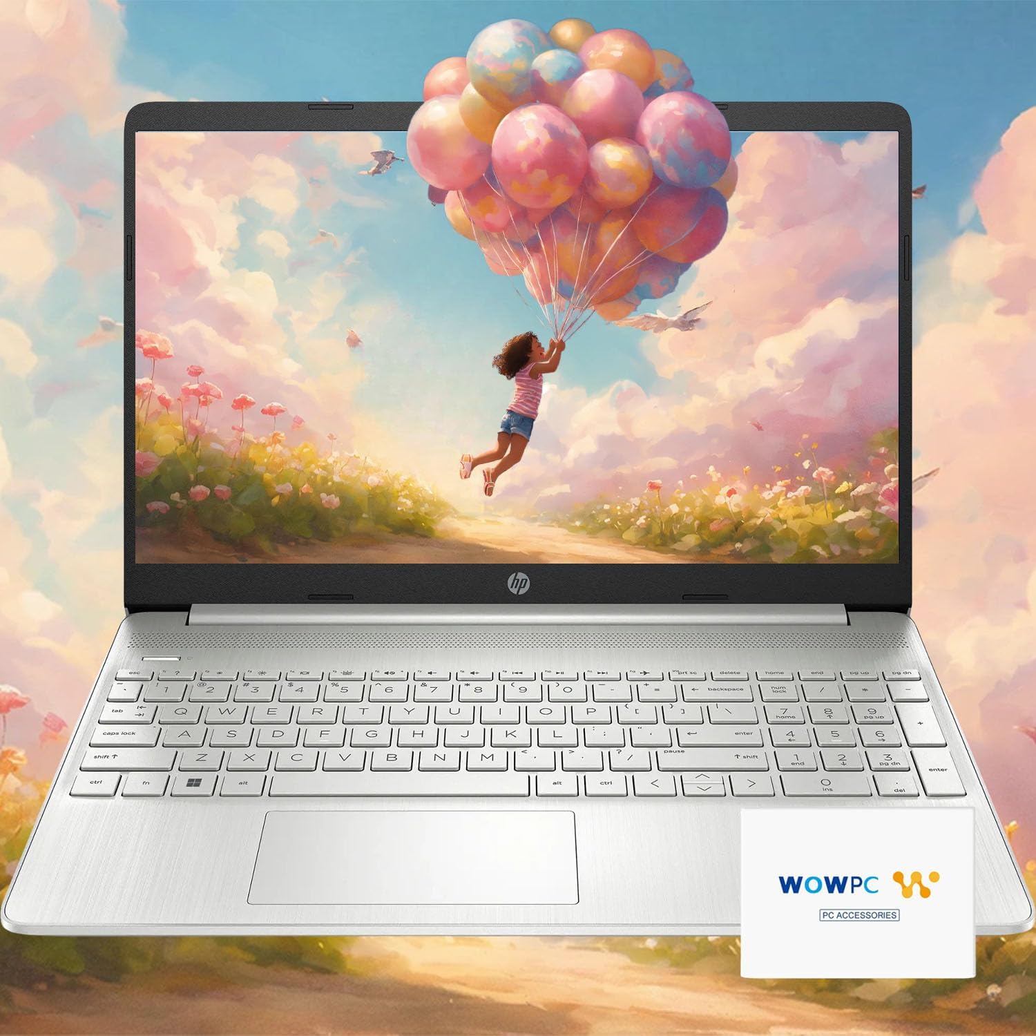 HP Pavilion 15.6 HD Laptop | AMD Ryzen 3 | 32GB Memory | 2TB PCIe SSD | Windows 11 Pro | 10-Hr Long Battery Life | AMD Radeon Graphics | Wi-Fi | HDMI | w/WOWPC Recovery USB