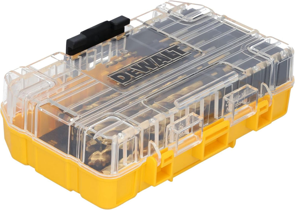 DEWALT Titanium Nitride Coated Drill Bit Set, Pilot Point, 21-Piece (DW1361), Pack of 5
