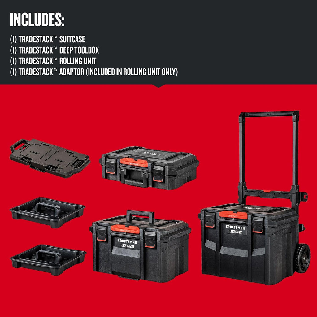 CRAFTSMAN TRADESTACK Rolling Tower (CMST60420)