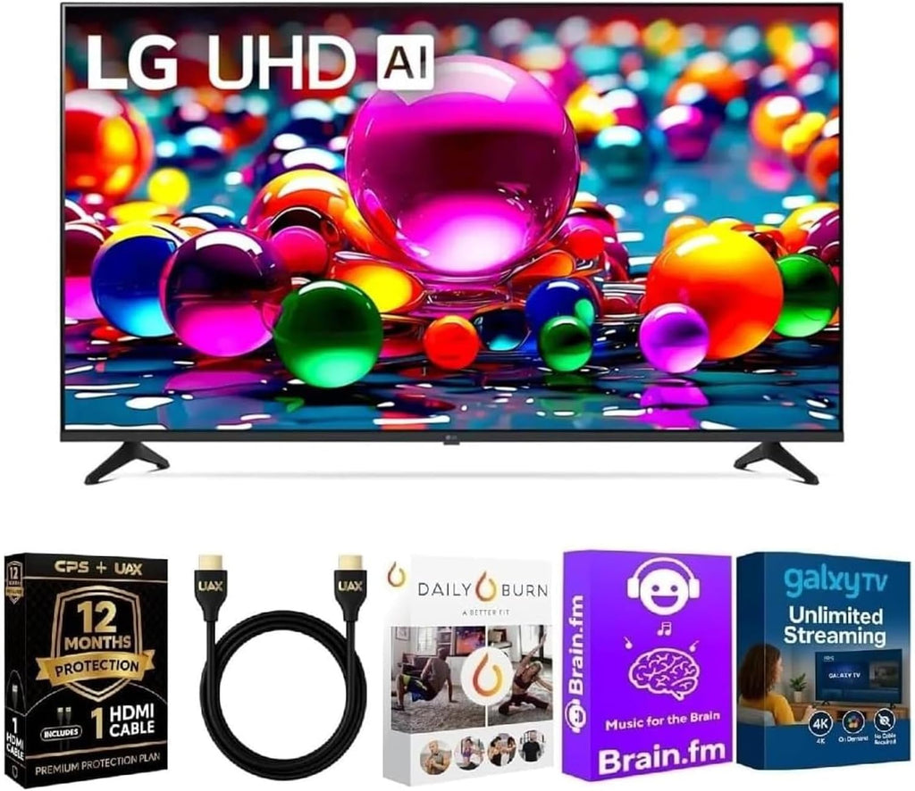 43 Inch Class LG UHD AI UA75 4K Smart TV 2025