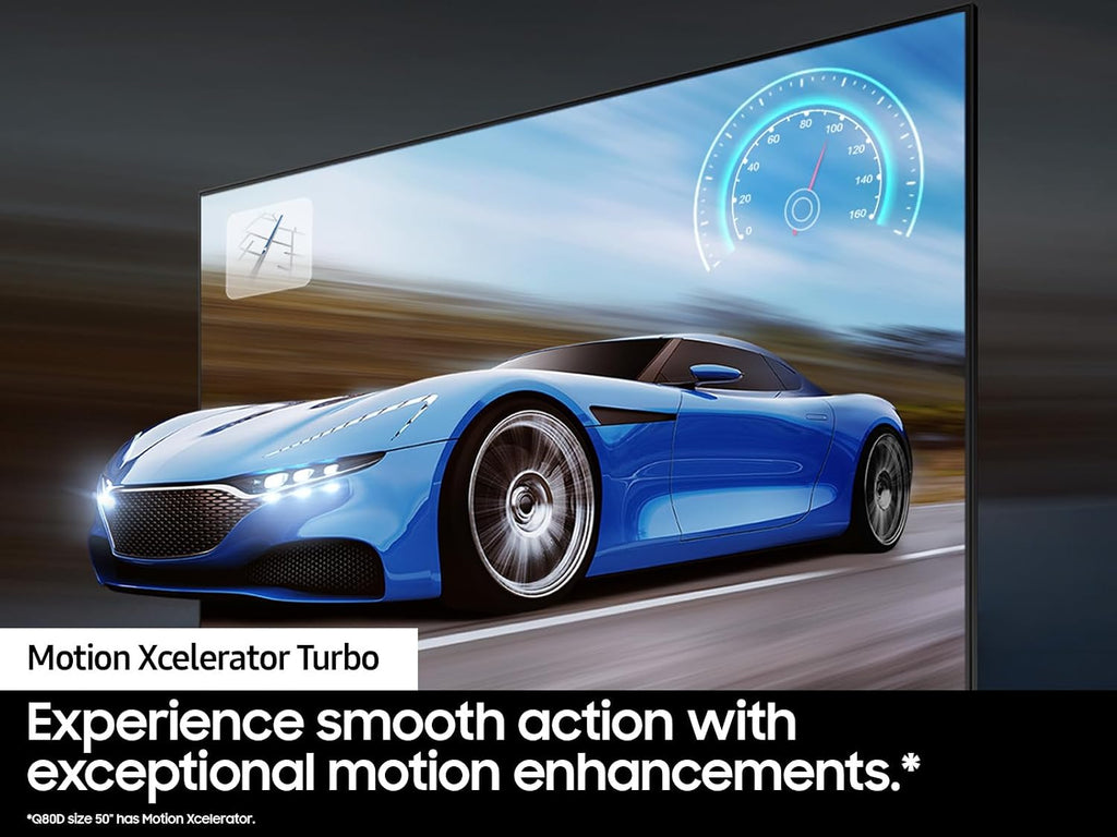 Samsung 75-Inch Class QLED 4K Q80D Series Quantum HDR+ Smart TV w/Dolby Atmos, Object Tracking Sound Lite, Direct Full Array, Motion Xcelerator, Alexa Built-in (QN75Q80D, 2024 Model)