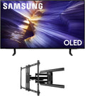 Samsung QN42S90FAEXZA 42 Inch 4K OLED Smart TV with a Kanto PMX700 Pro Series Full Motion Dual Stud Mount (2025)