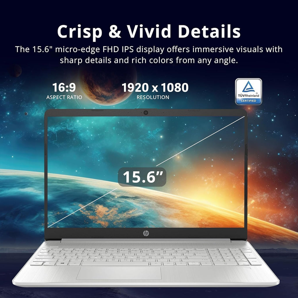 HP New Core i7 15.6' Laptop for Business & Academic | 2025/2026 Edition | Intel High-Performance Core i7-1255U up to 4.7GHz | 24GB RAM - 1TB PCIe SSD | Webcam | FHD | Long Battery Life | Windows 11