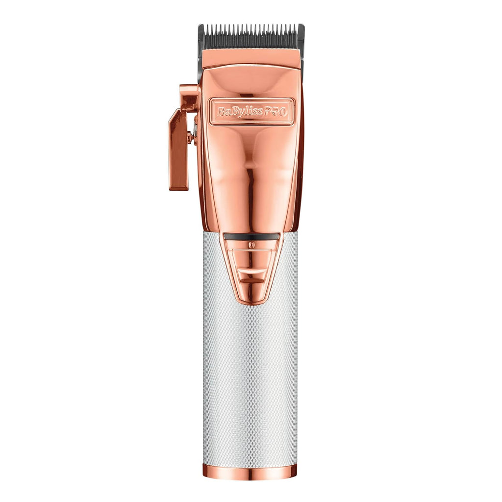 BaBylissPRO FX+ Professional Barber Cord/Cordless Hair Clippers for Men, All Metal, Lithium Battery with 3-Hour Runtime