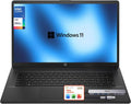 HP 17.3' Business Laptop, 13th Gen Intel i5, 16GB RAM, 512GB SSD, Windows 11 Pro, Wi-Fi 6, Flagship Business Laptop Bundle with Docking Station Jet Black, Free Web offcie