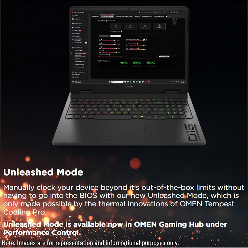 HP OMEN 16 Gaming Laptop, Intel Ultra 9-285H, 32 GB DDR5 RAM, 1 TB PCIe SSD, 16' WQXGA (2560x1600) 240Hz Display, Nvidia G-Force RTX 5070, RGB Backlit Keyboard, W11 Pro, Shadow Black