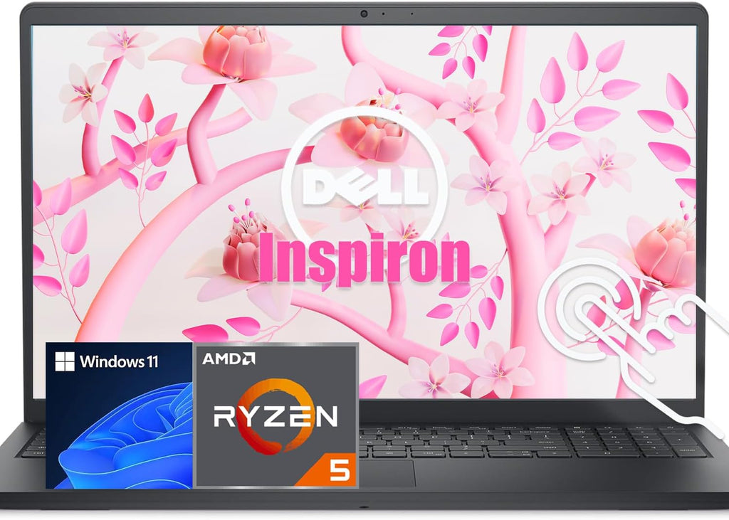 Dell 15.6 Inch Inspiron 15 Touchscreen Laptop | AMD Ryzen 5 7530U CPU (6 Cores, 12 Threads) | 64GB RAM, 2TB SSD | Windows 11 | ExpressCharge (Up to 80% in 1 Hour) | Ergonomic Lifted Hinge Design
