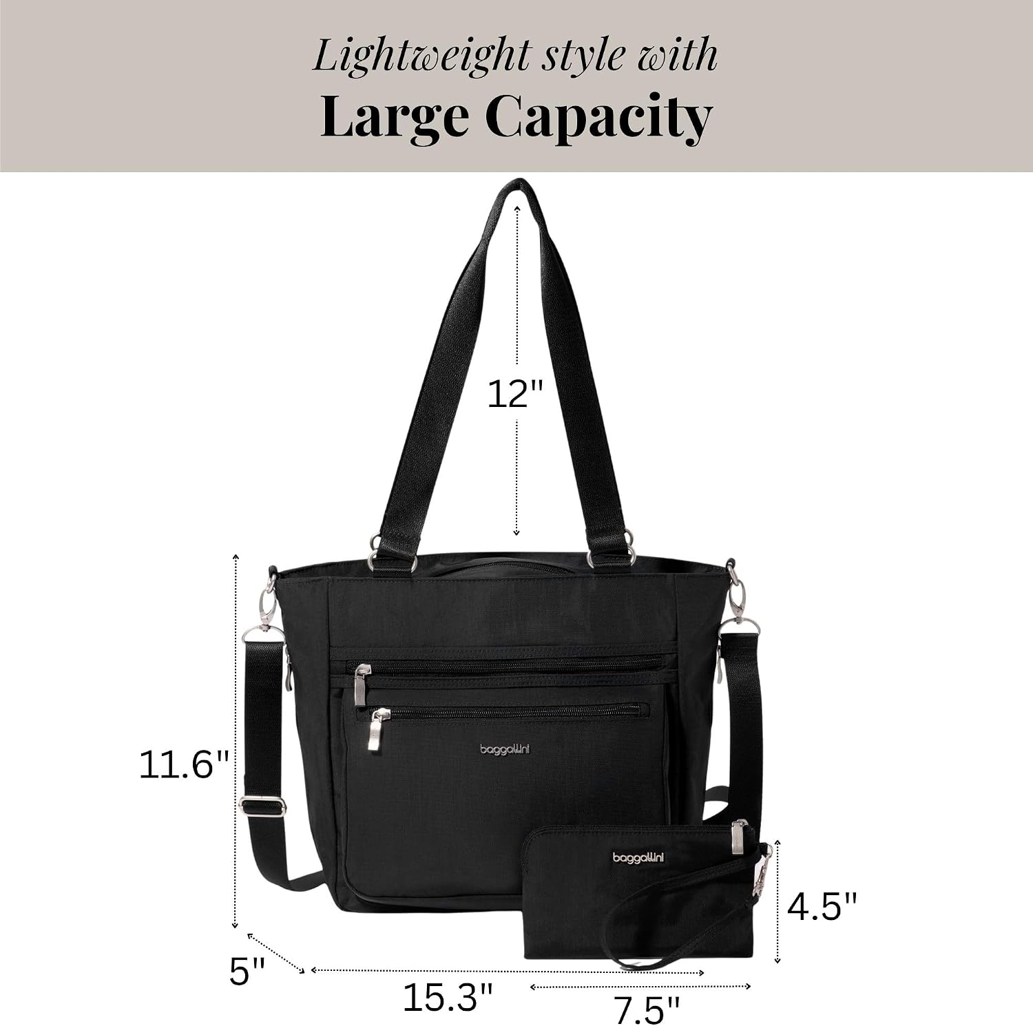 Baggallini Modern Shopper Tote