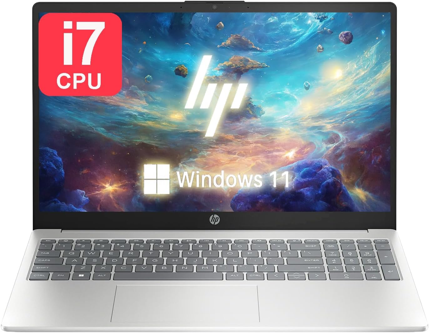 HP New Core i7 15.6' Laptop for Business & Academic | 2025/2026 Edition | Intel High-Performance Core i7-1255U up to 4.7GHz | 24GB RAM - 1TB PCIe SSD | Webcam | FHD | Long Battery Life | Windows 11