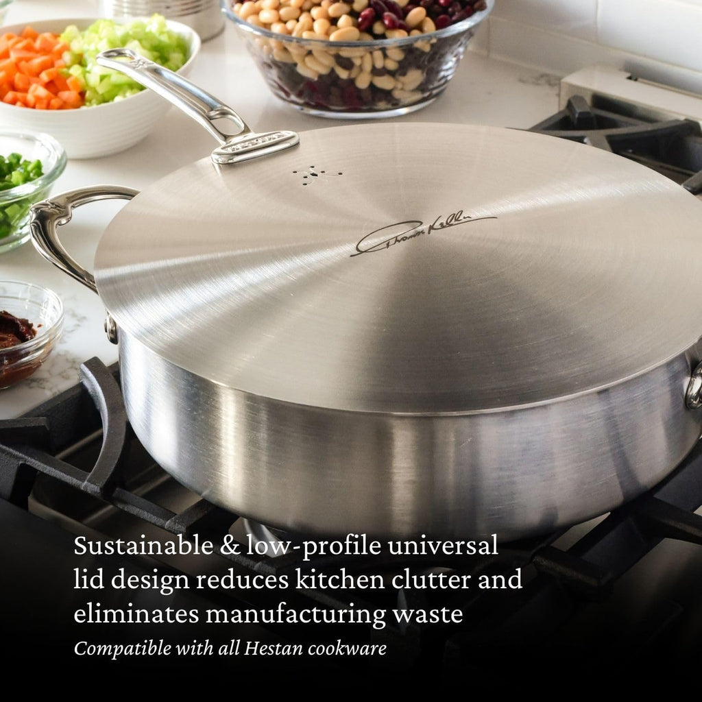 Thomas Keller Insignia by Hestan - Stainless Steel 11 Piece Cookware Set, Induction Cooktop Compatible