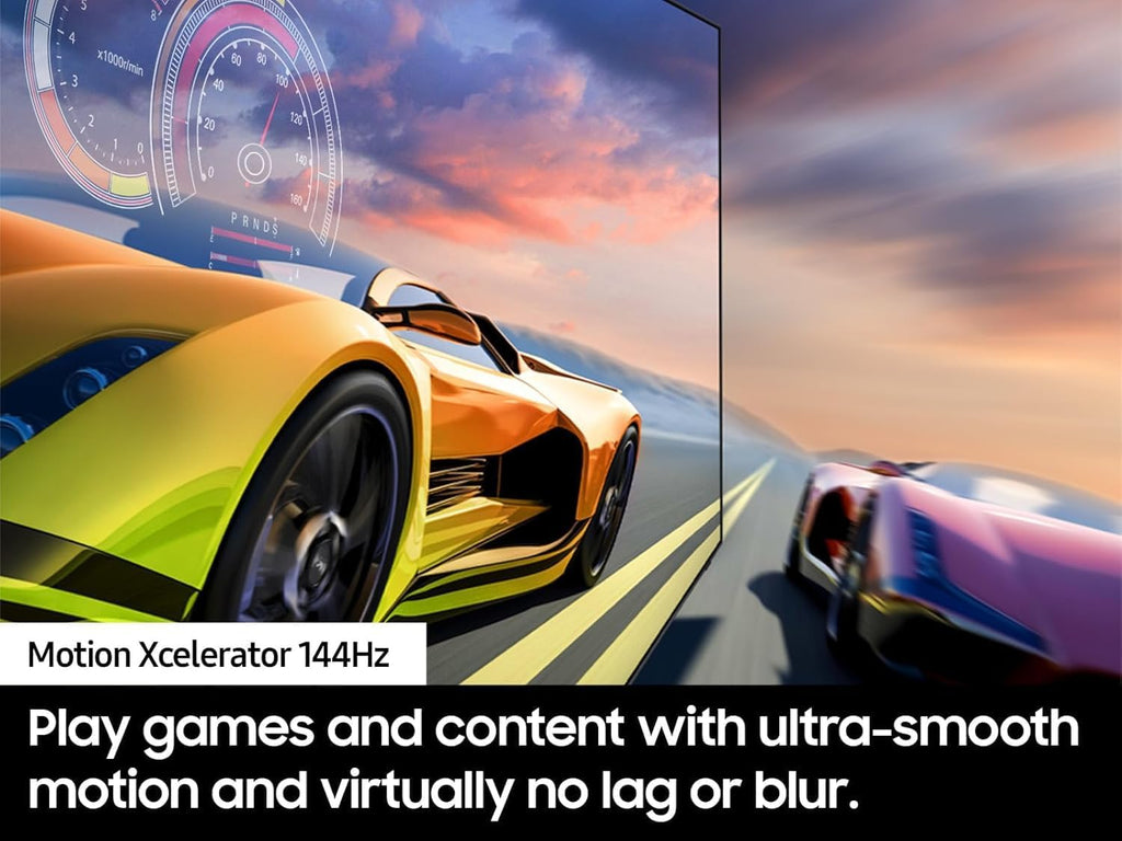 Samsung 55-Inch S95D OLED 4K Smart TV, Dolby Atmos, HDR10+, Motion Xcelerator 144Hz, Slim Metal Design, 4K AI Upscaling, Alexa Built-in, Includes 2-Year Warranty, AUX HDMI Cable & Streaming Bundle
