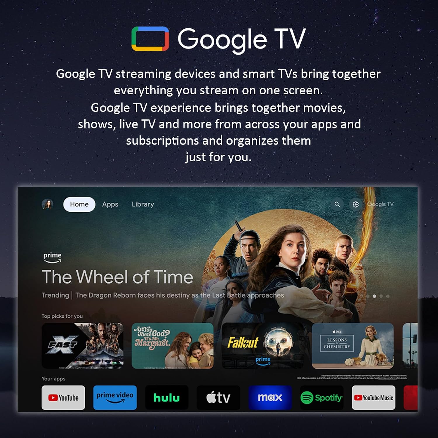 SYLVOX Outdoor TV with Rolling Stand, 65 inch 4K Smart TVs, Weatherproof & IP56 Waterproof, Support Google Assistant, Chromecast, 1000 nit Brightness Partial Sun (Deck Pro 3.0/2026)