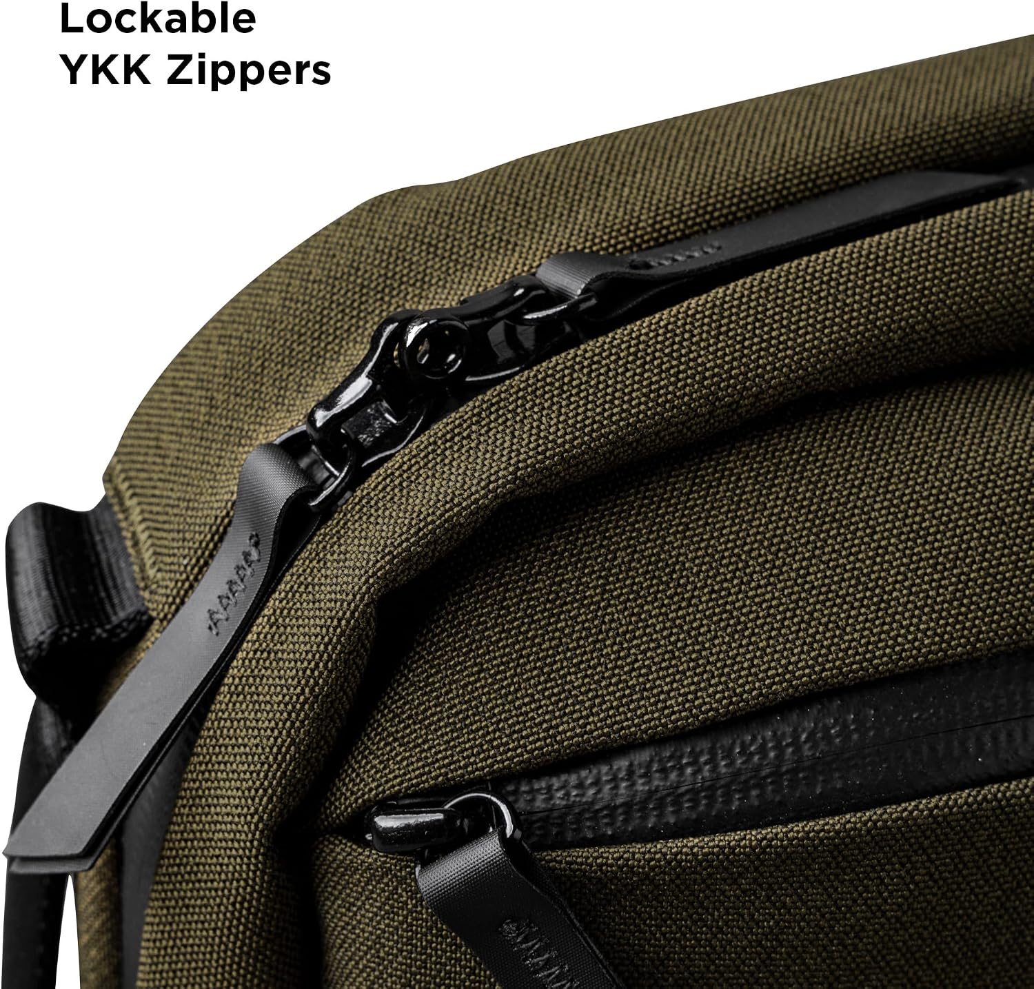 ALPAKA Elements Tech Brief Pro 12L -3-in-1 Recycled Fabric Laptop Briefcase Backpack for 16' Laptop, Anti-Theft Secure with Luggage Pass-Through, Water-Resistant, Fits Tech & Business Essentials,Green