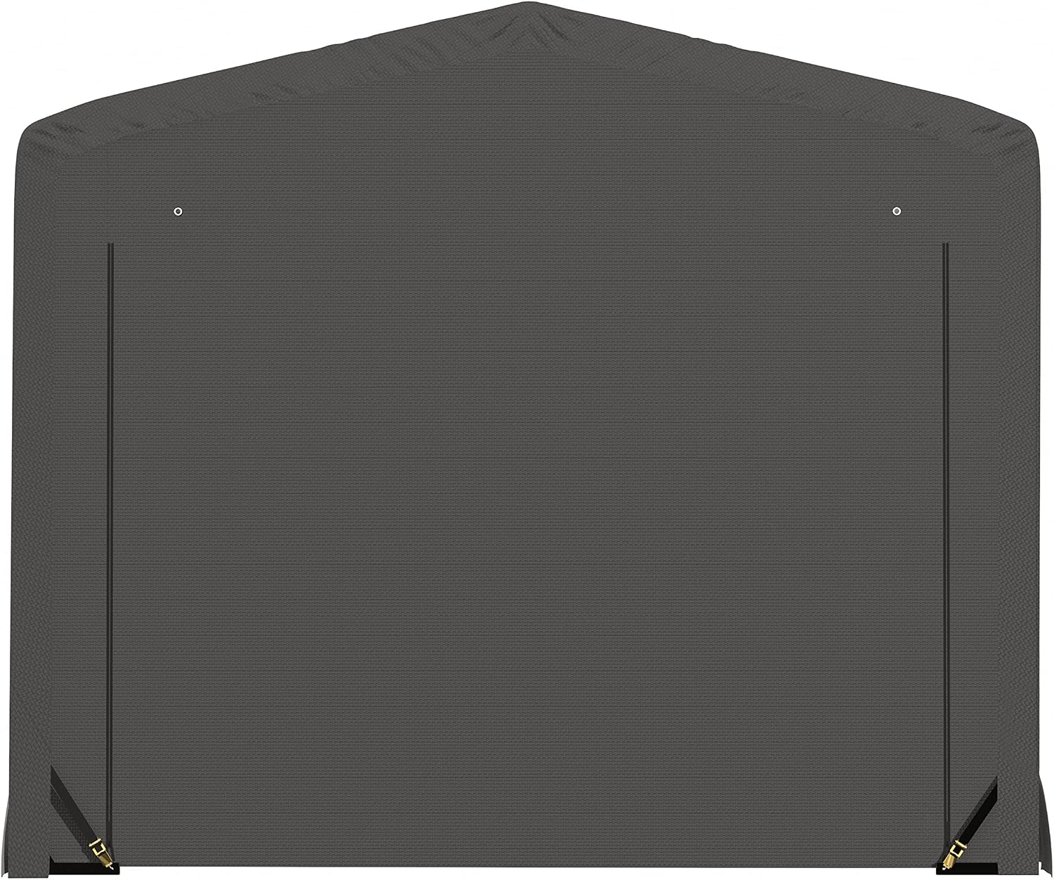 ShelterLogic ShelterTube Garage & Storage Shelter, 12' x 18' x 10' Heavy-Duty Steel Frame Wind and Snow-Load Rated Enclosure, Gray