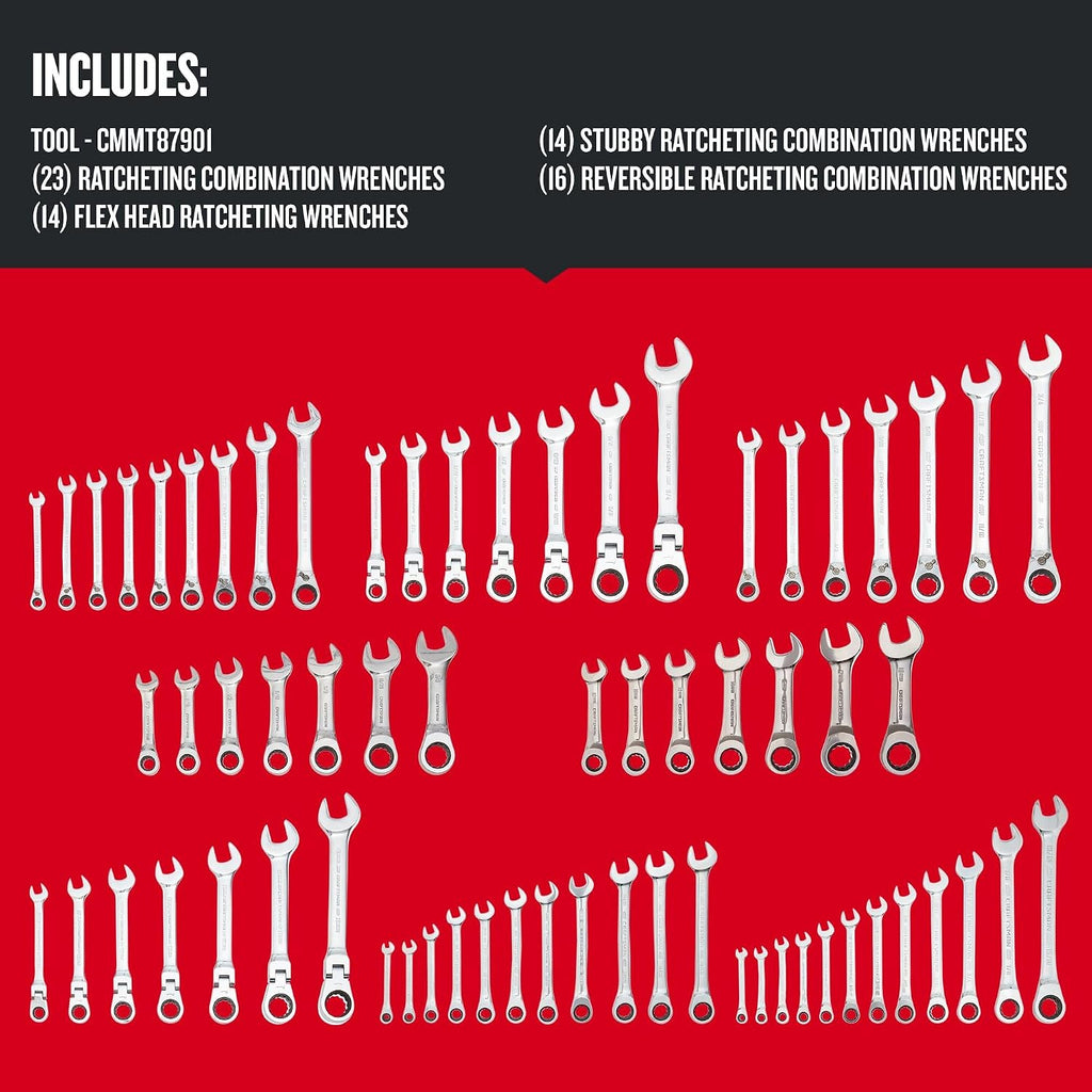 CRAFTSMAN 728 Piece Mechanics Tool Set with Sockets, Bits, Ratchets and Wrenches (CMMT72728)