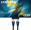 Samsung QN65S95FAFXZA 65 Inch OLED HDR Pro 4K Smart TV with an AudioQuest 2.25M 48Gbps Vodka HDMI Cord (2025)