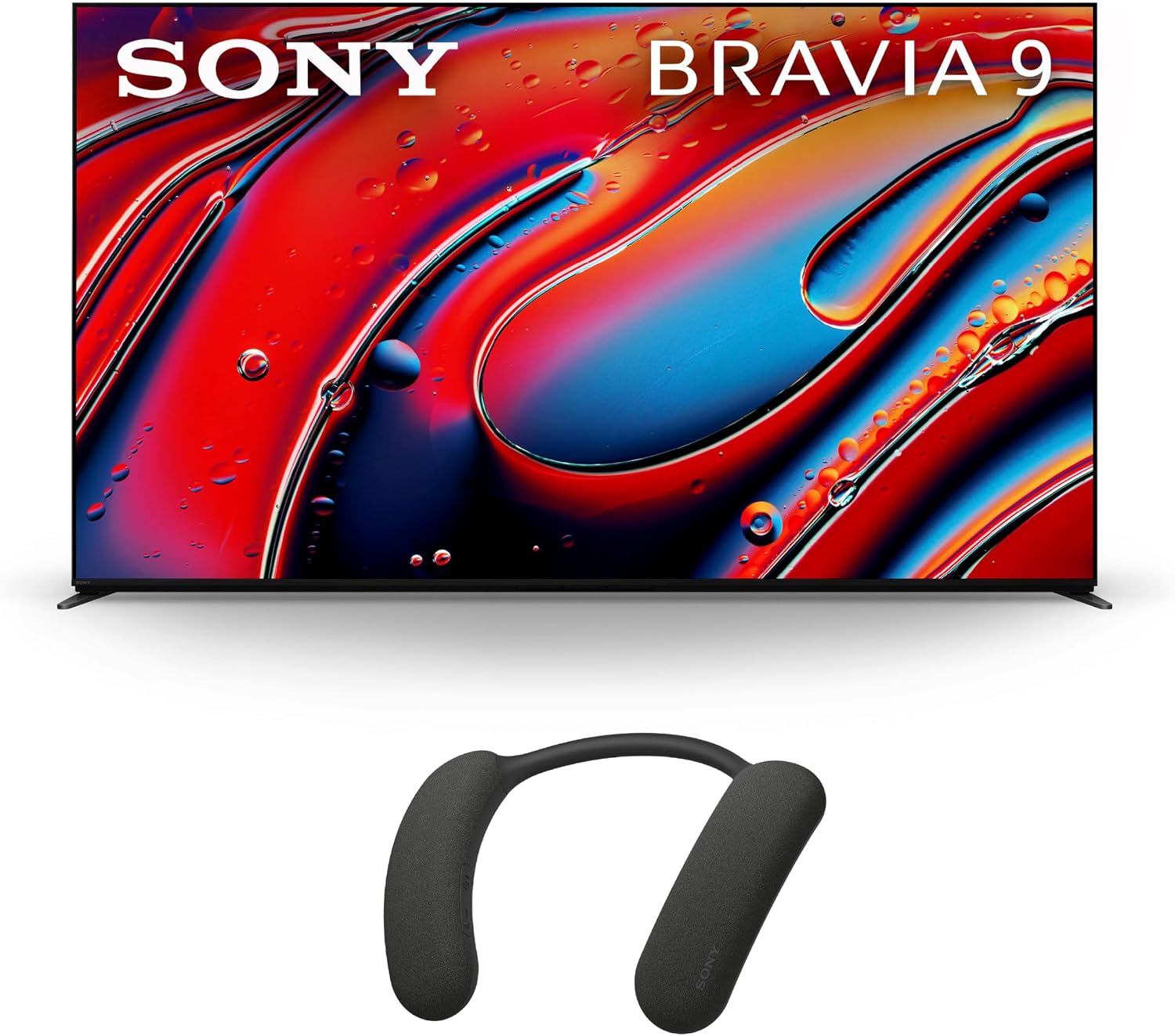 Sony 65 Inch Mini LED QLED 4K Ultra HD TV BRAVIA 9 Smart Google TV BRAVIA Theater U Wireless Wearable TV Speaker