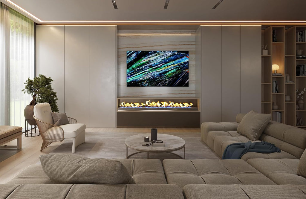 Sony QD-OLED 77 inch BRAVIA XR A95L Series 4K Ultra HD TV: Smart Google TV with Dolby Vision HDR and Exclusive Gaming Features for The PlayStation® 5 XR77A95L- Latest Model,Black