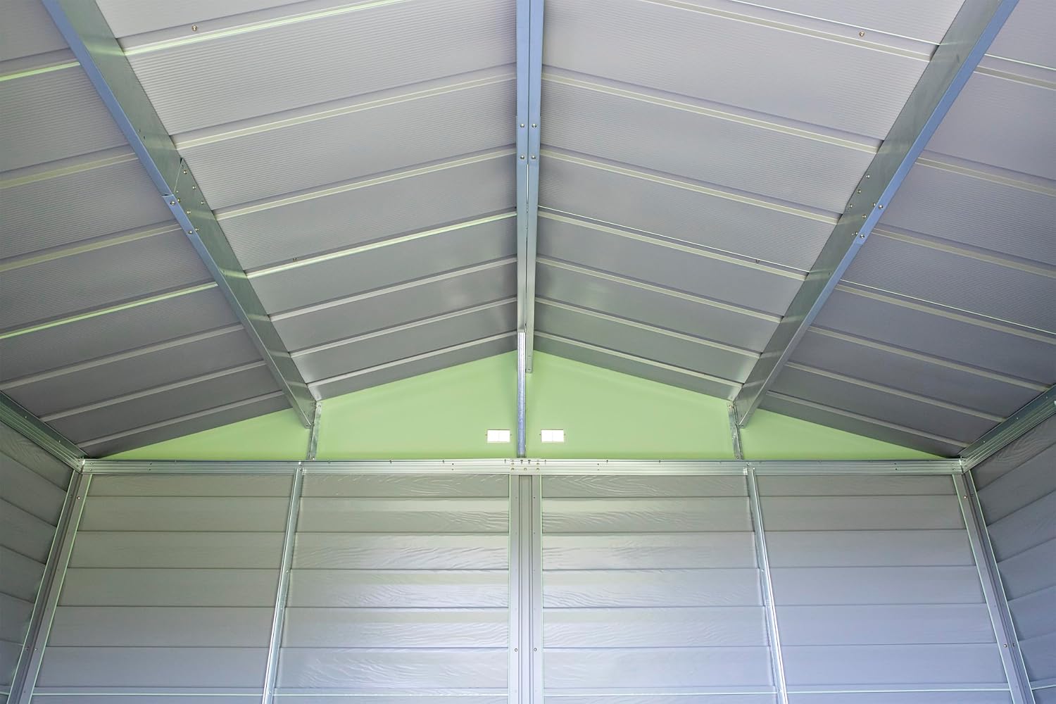 Arrow Sheds 10' x 12' Outdoor Steel Storage Shed, Green